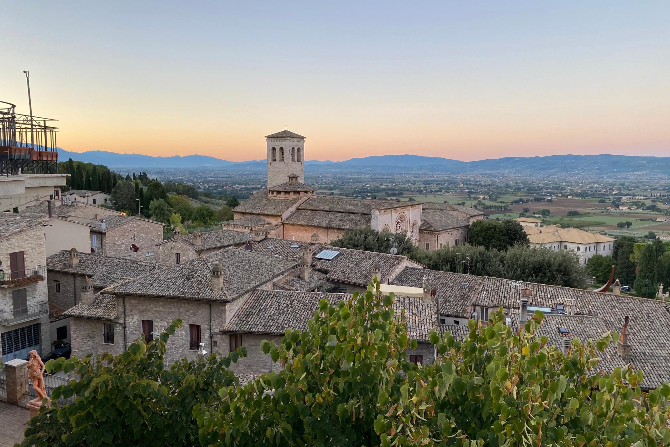Morgenstimmung in Assisi
