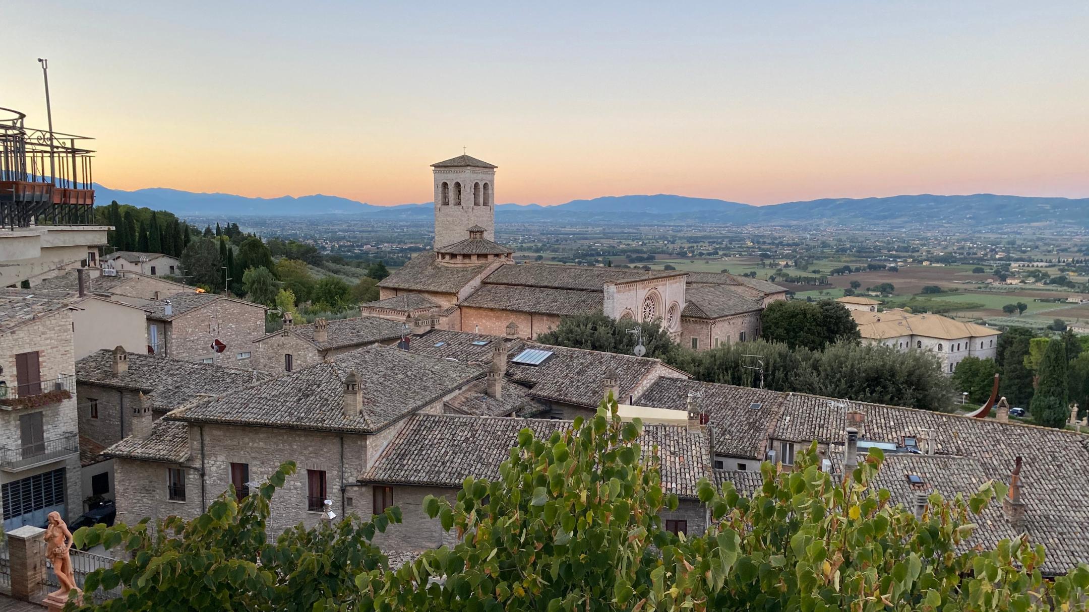 Morgenstimmung in Assisi