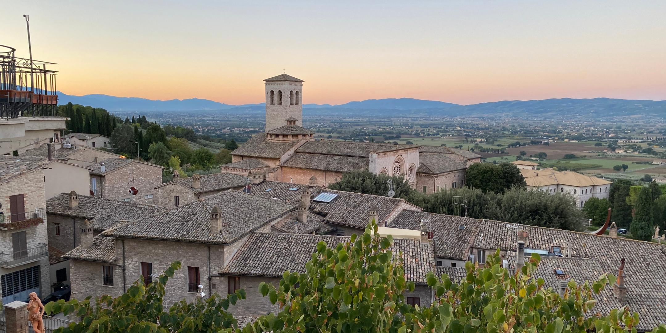 Morgenstimmung in Assisi