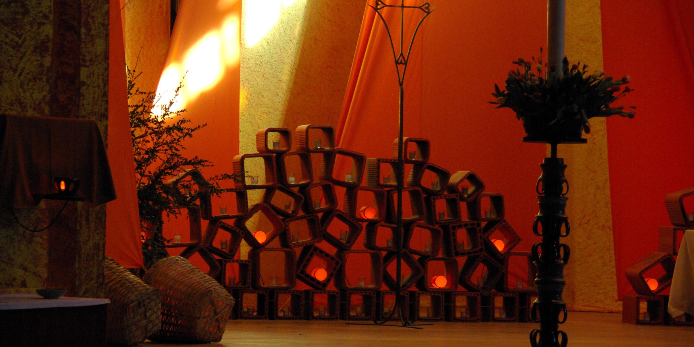 Gottesdienstraum in Taizé