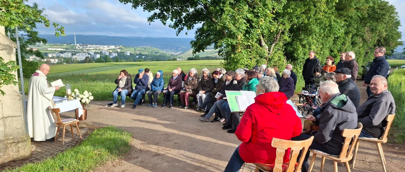 Gottesdienst an der Tarforster Kapelle
