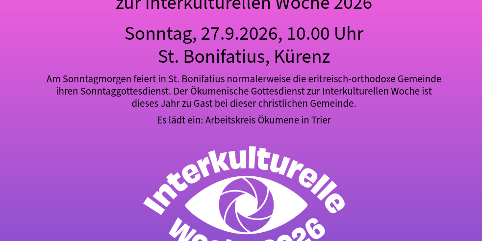 Ökumenischer Gottesdienst