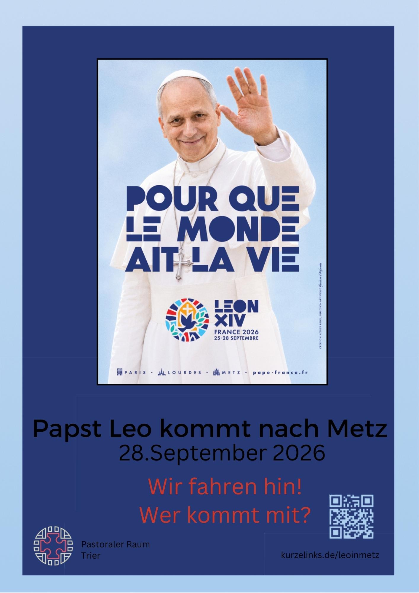 Papstbesuch in Metz