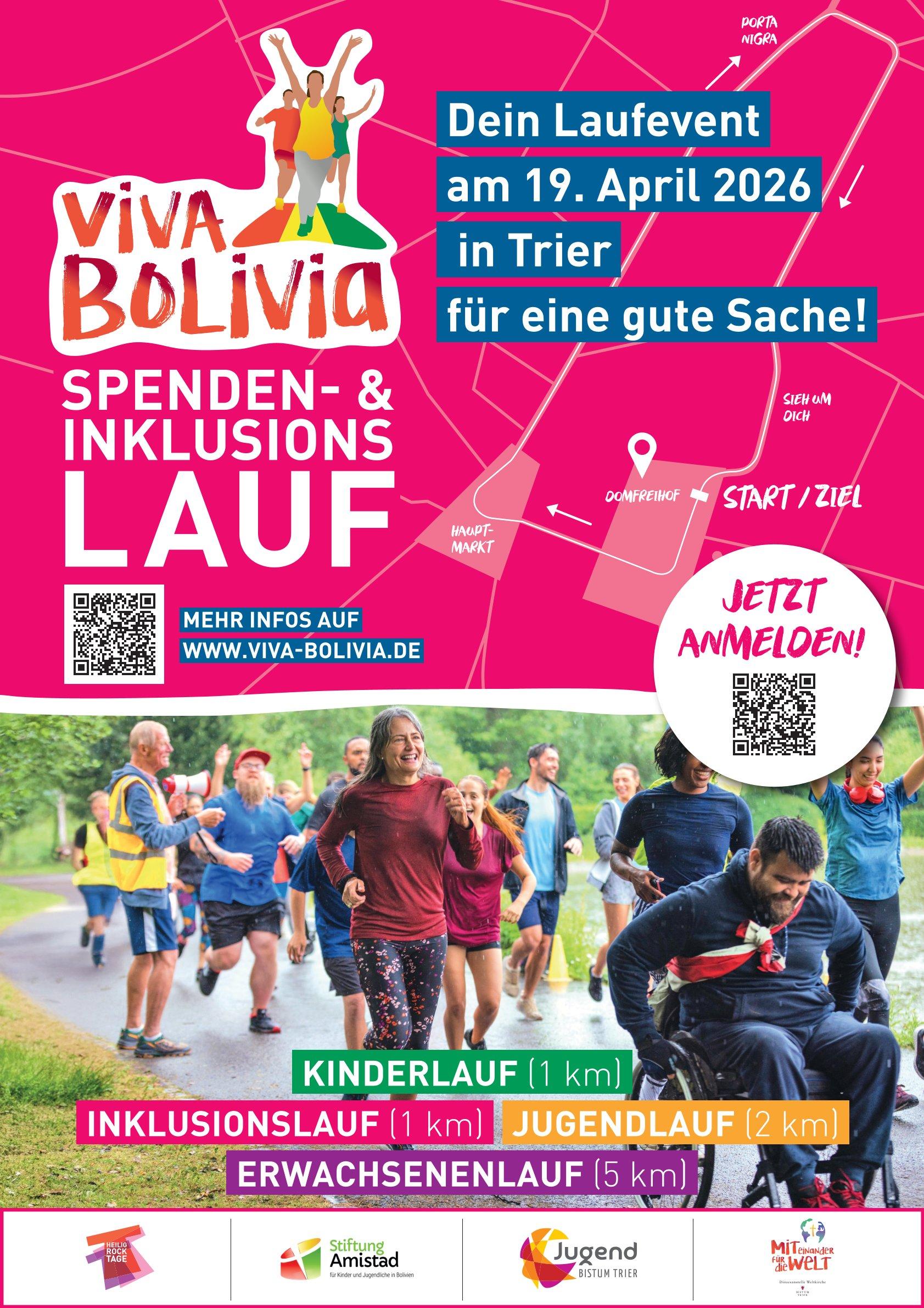 Plakat Spenden- und Inklusionslauf