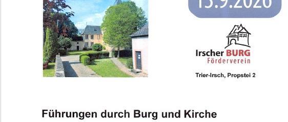 Plakat mit Infos über den Tag des offenen Denkmals